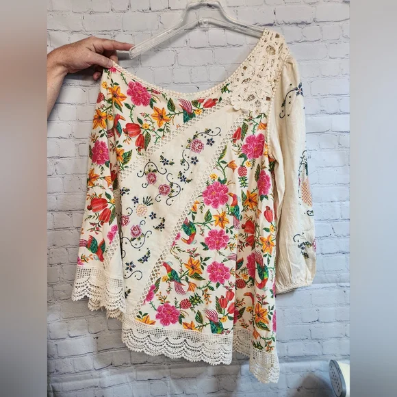 Farm Rio x Anthropologie Toucan Garden Dress - Picture 4 of 13